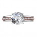 Stylish Round Diamond Shoulder Set Engagement Ring Stylish Round Diamond Shoulder Set Engagement Ring