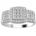 Designer Halo Diamond Cluster Ring
