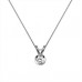 0.10ct Vs/fg Classic Diamond Solitaire Pendant