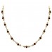 Round Diamond & Ruby Necklace