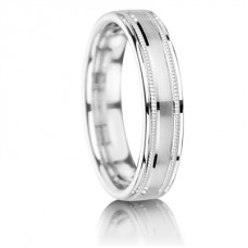 5mm Court Shape Beaded Edge