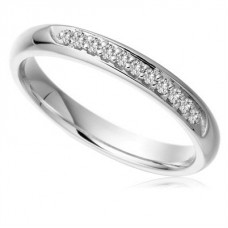 0.07ct I1/g Diamond Set Wedding Ring