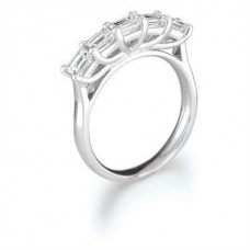 0.75ct Si3/i1/g 5 Stone Diamond Ring