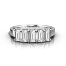 1.00ct Vs2/f Emerald Diamond Eternity Ring