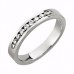 0.30ct Si2/f 3mm Round Diamond Eternity Ring