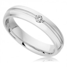 0.10ct Vs/de 4mm Diamond Wedding Ring 0.10ct Vs/de 4mm Diamond Wedding Ring