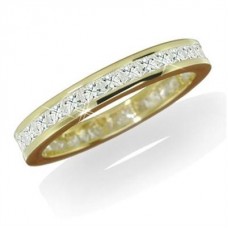 1.00ct Vs/fg Princess Diamond Ring