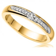 0.10ct Si/fg  2.5mm Diamond Wedding Ring