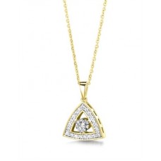 0.70ct Vs/f Round Diamond Pendant