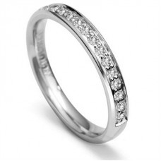 0.30ct Vs/fg 4mm Round Diamond Wedding Ring