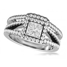 0.25ct Vs/fg Round Diamond Shaped Wedding Band