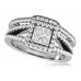 0.25ct Vs/fg Round Diamond Shaped Wedding Band