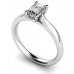 Certified 1.01ct Vvs2/f Emerald Diamond Ring