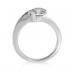 0.71ct Si3/gh Round Diamond Solitaire Ring