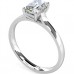 Certified 0.71ct Vs1/f Radiant Diamond Ring