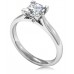 Certified 0.71ct If/g Asscher Diamond Ring