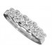 0.50ct Vs1/f Princess Diamond Eternity Ring