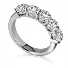 1.60ct Vs2/si1/fg Round Diamond Eternity Ring 1.60ct Vs2/si1/fg Round Diamond Eternity Ring