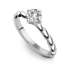 0.40ct G/vs2 Round Diamond Solitaire Ring