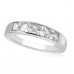 0.75ct Vs1/f Princess Diamond Eternity Ring
