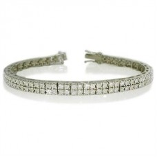 4.06ct Vs/fg Round Diamond Bracelet