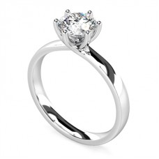Igi Certified 0.50ct Vvs2/e Diamond Ring