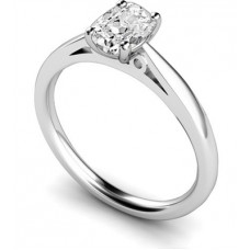 Gia Certified 0.72ct Vs1/f Cushion Cut Diamond Ring