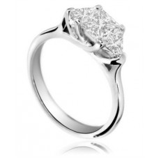 Agi Certified 0.75 Vvs2/e Diamond Ring