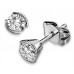0.35ct Vs/fg Round Diamond Earrings