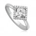0.75ct Vs/ef Princess Diamond Ring