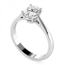 Gia Certified 0.91ct Si1/d Diamond Ring