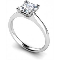 1.05ct Si3/h Princess Diamond Solitaire Ring
