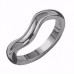 3mm Shaped Wedding Band, Size Q1/2