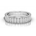 0.75ct Vs/ef Baguette Diamond Full Eternity Ring