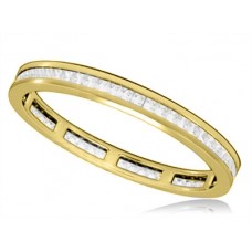 0.75ct Vs/de Princess Diamond Eternity Ring