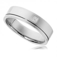 0.10ct Si/fg Diamond Gents Ring
