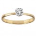 0.30ct I1/h Round Diamond Solitaire Ring