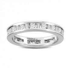 0.75ct Vs/f Round Diamond Etenrity Ring