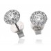 0.55ct Vs/fg Round Diamond Earrings