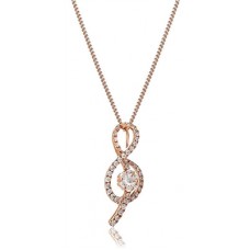 0.40ct Vs/fg Round Diamond Designer Pendant