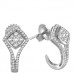 0.50ct Vs/fg Round Diamond Earrings