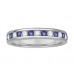 0.50ct Vs/ef Round Diamond Gemstone Eternity Ring
