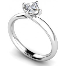 0.70ct Si2/f Princess Diamond Ring