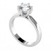 1.01ct Vs2/h Round Diamond Solitaire Ring