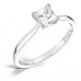 0.70ct Si2/f Princess Diamond Solitaire Ring