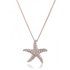 0.25ct Vs/fg Round Diamond Designer Pendant