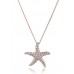 0.25ct Vs/fg Round Diamond Designer Pendant