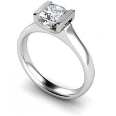 0.95ct Vs1/h Princess Diamond Solitaire Ring 0.95ct Vs1/h Princess Diamond Solitaire Ring
