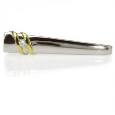 0.06ct I1/g Round Diamond Tie Pin