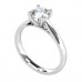 0.31ct I1/f Round Diamond Solitaire Ring